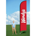 15ft Banner Flag with Ground Stake-Double